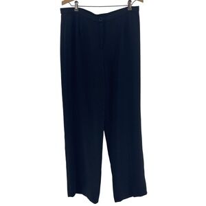 Pendleton Classic Pants Womens 10‎ Black Solid Career Office Interview Corpcore